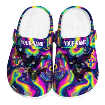 customized west virginia mountaineers swirling mushrooms clogs best selling