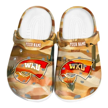 customized western kentucky hilltoppers desert layers clogs best selling