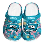 customized western kentucky hilltoppers tropical fish ocean clogs best selling