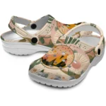 customized western michigan broncos desert cactus pattern clogs best selling