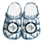 customized winnipeg jets snowy mountains clogs best selling