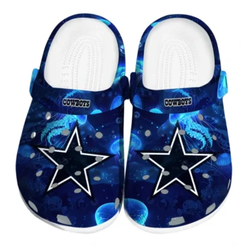 dallas cowboys jellyfish ocean clogs best selling