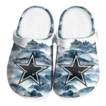 dallas cowboys mountain peaks clogs best selling