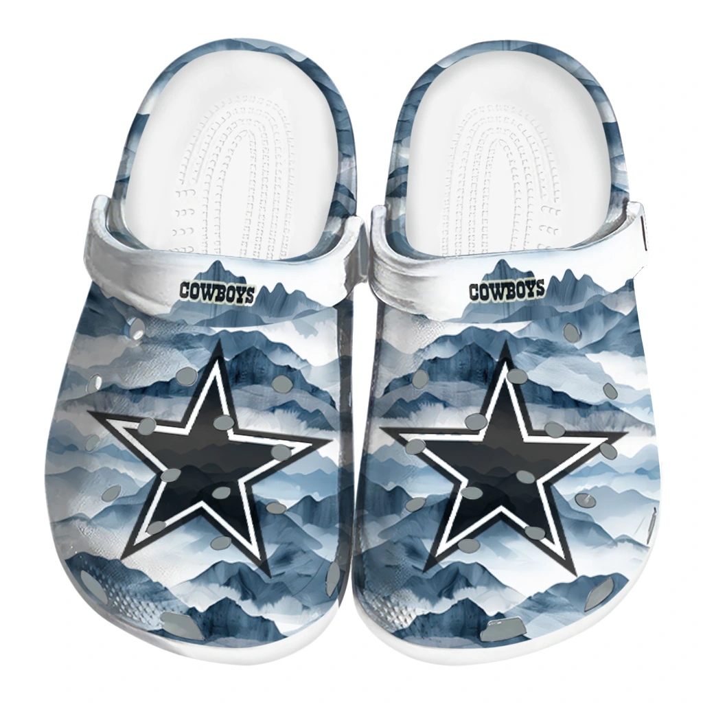 dallas cowboys mountain peaks clogs best selling dallas cowboys mountain peaks clogs best selling