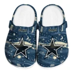 dallas cowboys night cactus clogs best selling