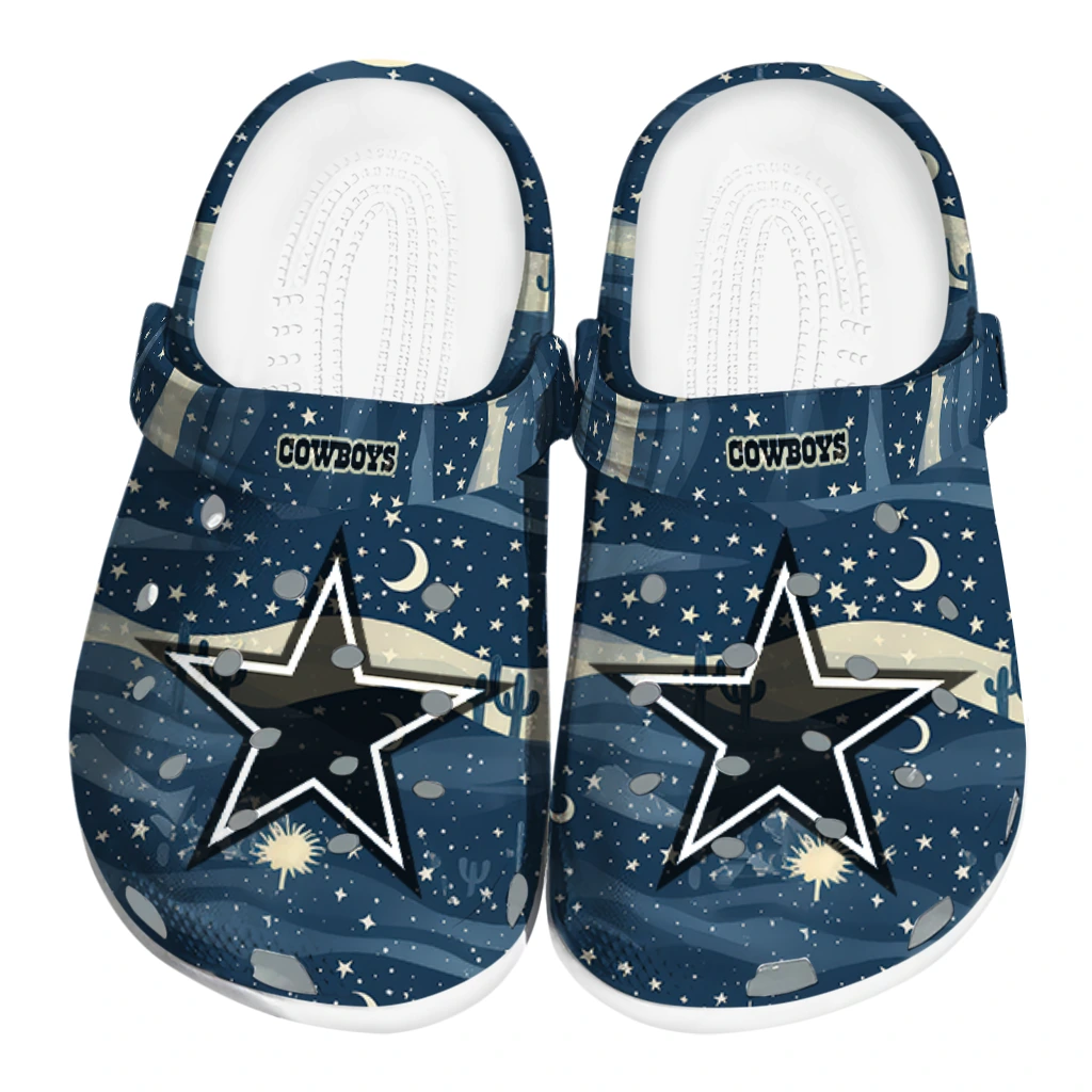 dallas cowboys night cactus clogs best selling dallas cowboys night cactus clogs best selling