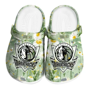 dallas mavericks daisy cluster clogs best selling