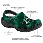 dallas stars canyon layers clogs best selling