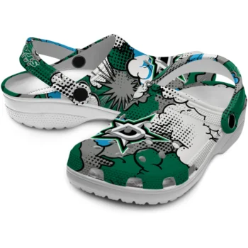 dallas stars cloud splash clogs high quality