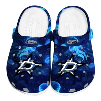 dallas stars jellyfish ocean clogs best selling
