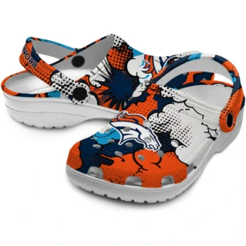denver broncos cloud splash clogs high quality