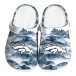 denver broncos mountain peaks clogs best selling