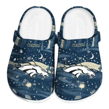 denver broncos night cactus clogs best selling