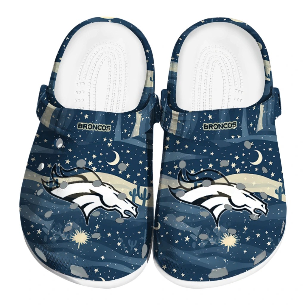 denver broncos night cactus clogs best selling denver broncos night cactus clogs best selling