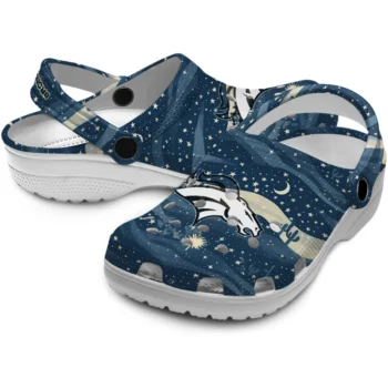denver broncos night cactus clogs high quality