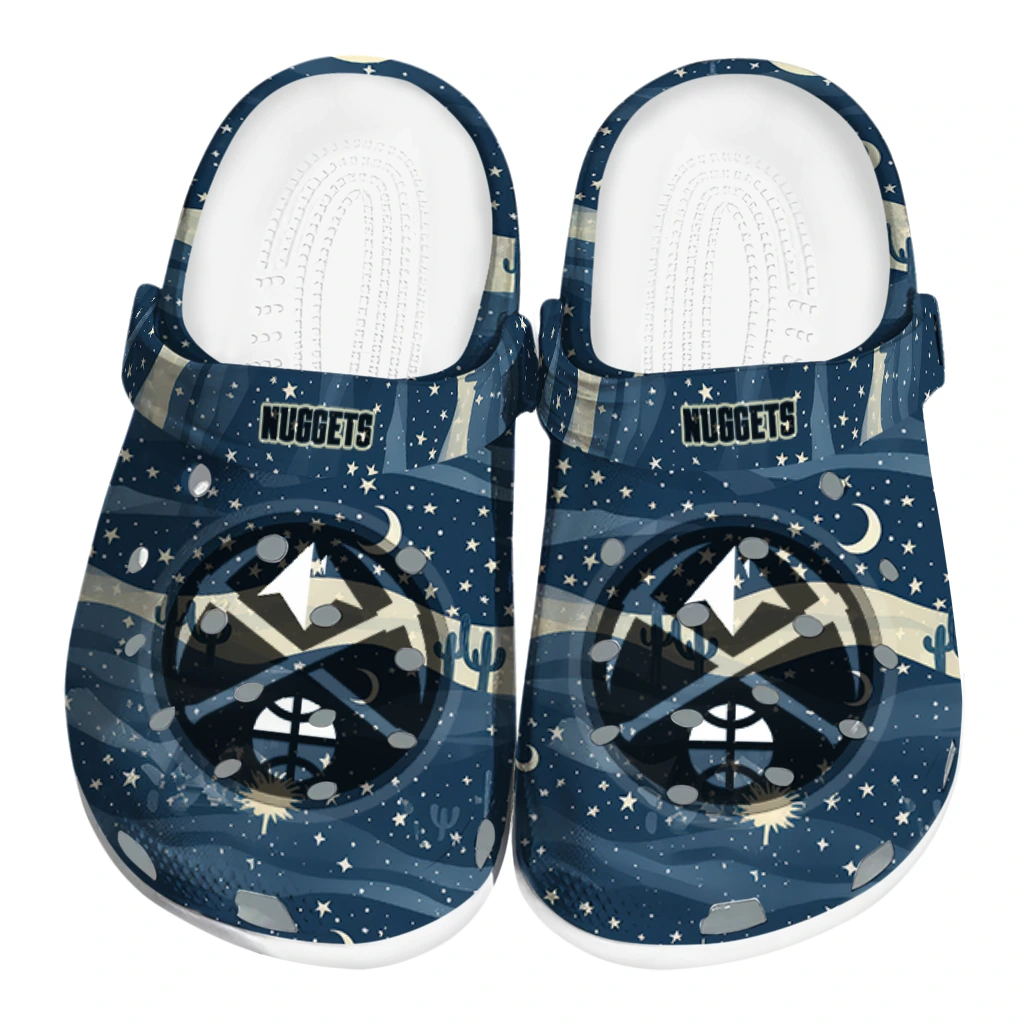 denver nuggets night cactus clogs best selling denver nuggets night cactus clogs best selling