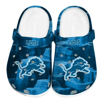 detroit lions canyon layers clogs best selling