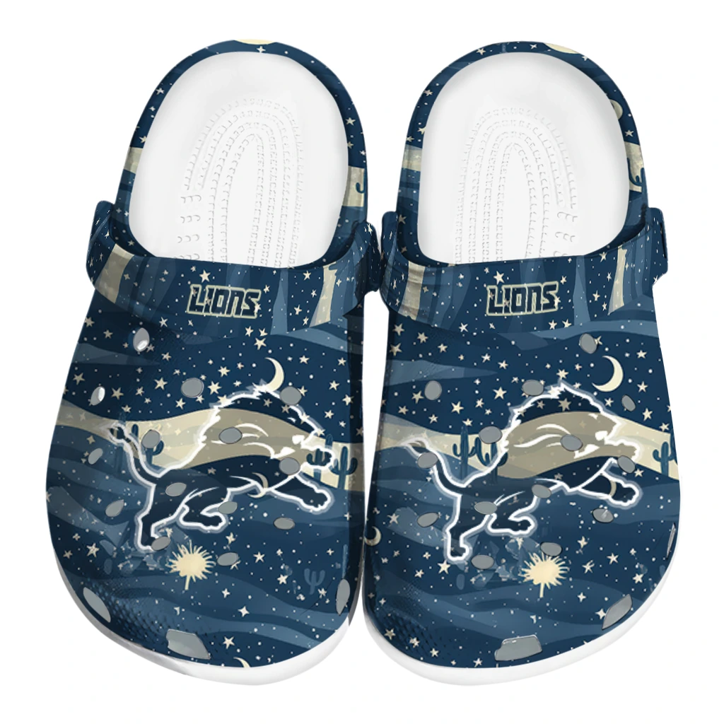 detroit lions night cactus clogs best selling detroit lions night cactus clogs best selling