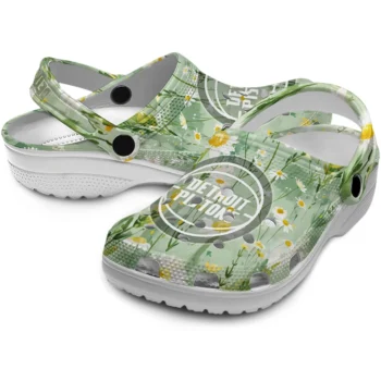 detroit pistons daisy cluster clogs high quality