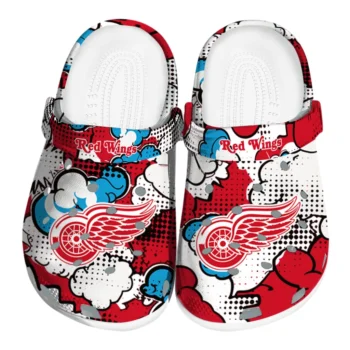 detroit red wings cloud splash clogs best selling