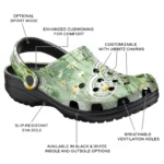 detroit red wings daisy cluster clogs best selling