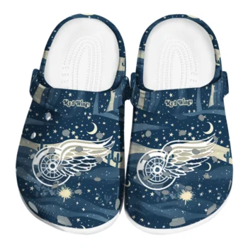 detroit red wings night cactus clogs best selling