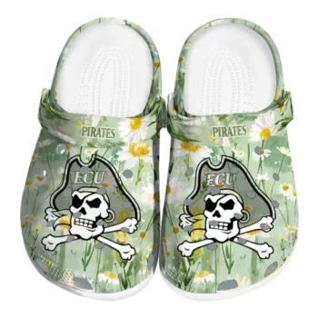 east carolina pirates daisy cluster clogs best selling