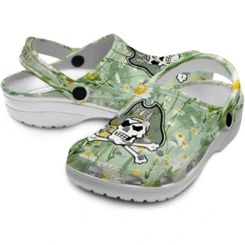 east carolina pirates daisy cluster clogs high quality