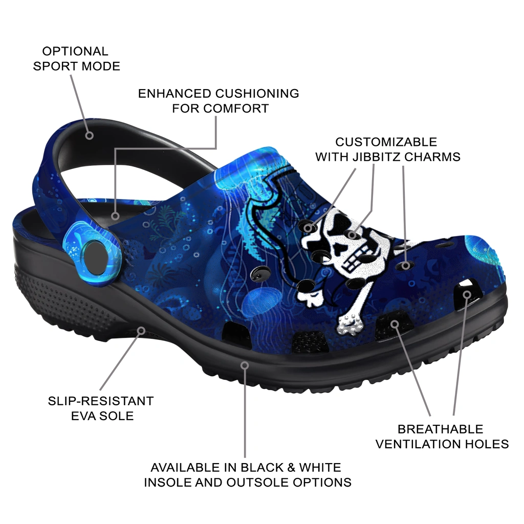 east carolina pirates jellyfish ocean clogs new arrival east carolina pirates jellyfish ocean clogs new arrival