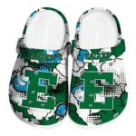eastern michigan eagles cloud splash clogs best selling