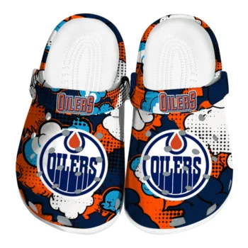 edmonton oilers cloud splash clogs best selling