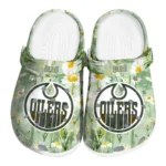edmonton oilers daisy cluster clogs best selling