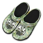 edmonton oilers daisy cluster clogs best selling
