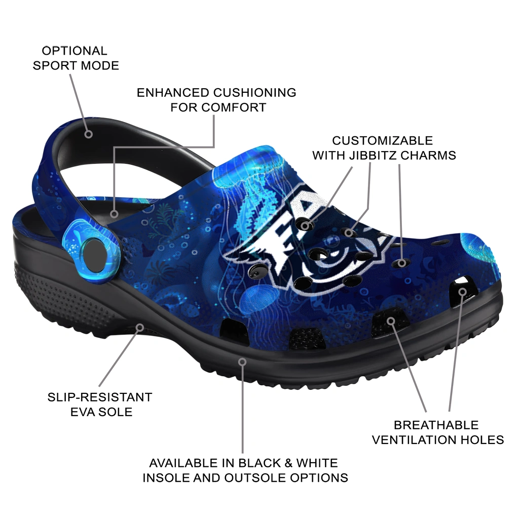 florida atlantic owls jellyfish ocean clogs new arrival florida atlantic owls jellyfish ocean clogs new arrival