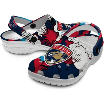 florida panthers cloud splash clogs high quality