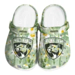 florida panthers daisy cluster clogs best selling