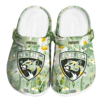 florida panthers daisy cluster clogs best selling