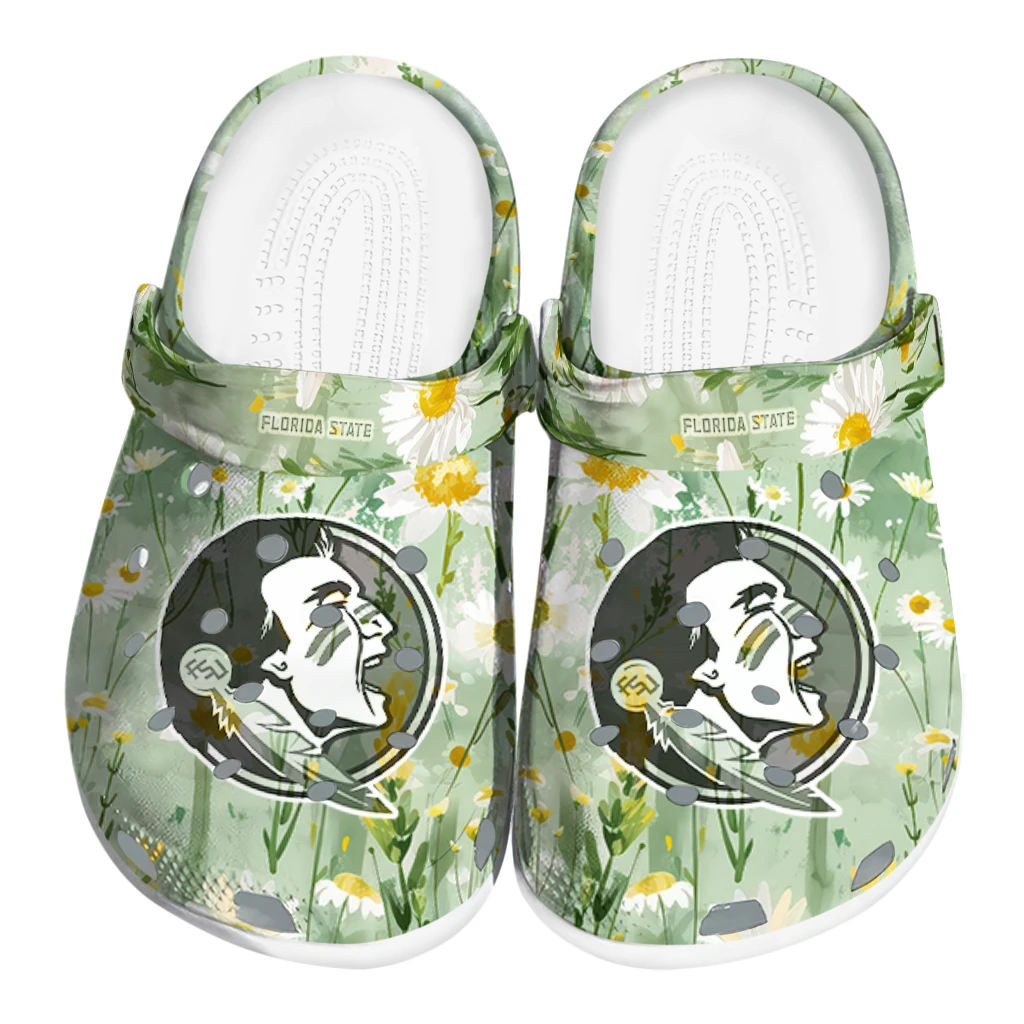 florida state seminoles daisy cluster clogs best selling florida state seminoles daisy cluster clogs best selling