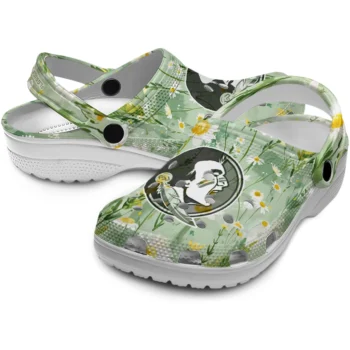 florida state seminoles daisy cluster clogs high quality