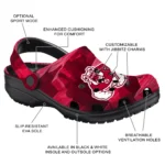 fresno state bulldogs canyon layers clogs best selling