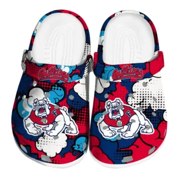 fresno state bulldogs cloud splash clogs best selling