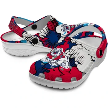 fresno state bulldogs cloud splash clogs high quality