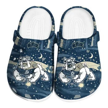 fresno state bulldogs night cactus clogs best selling