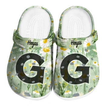 georgetown hoyas daisy cluster clogs best selling