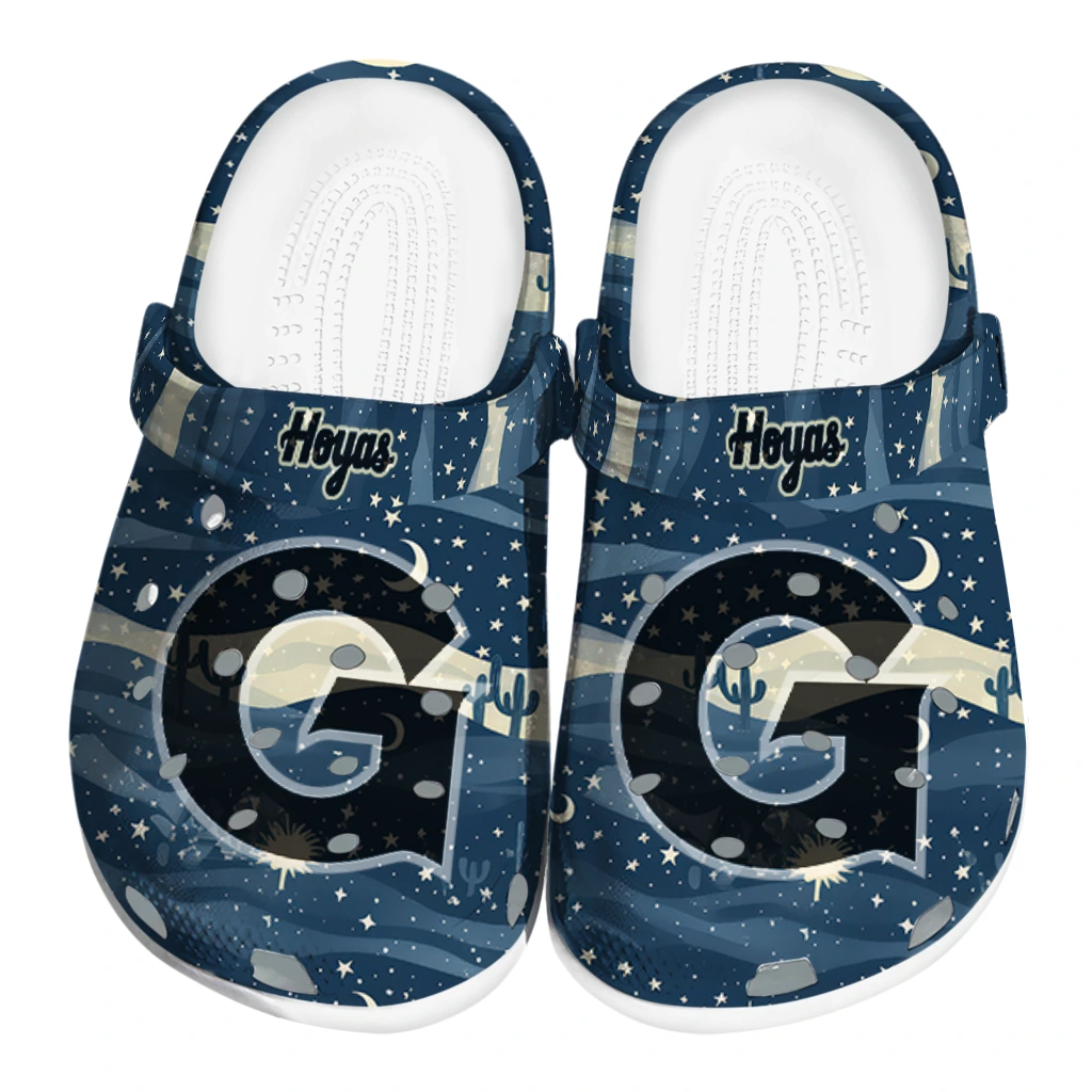 georgetown hoyas night cactus clogs best selling georgetown hoyas night cactus clogs best selling