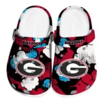 georgia bulldogs cloud splash clogs best selling