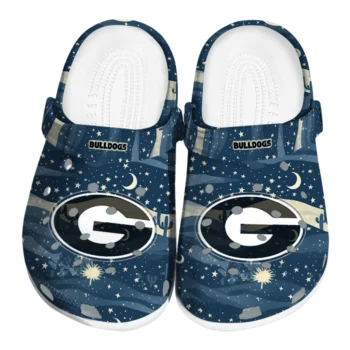 georgia bulldogs night cactus clogs best selling