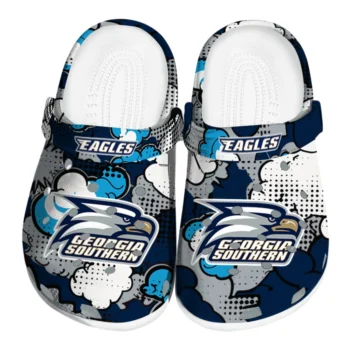 georgia southern eagles cloud splash clogs best selling