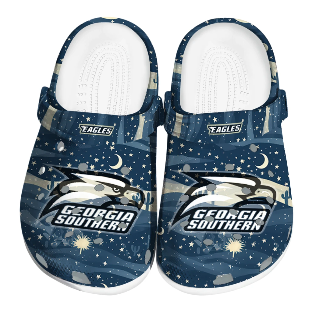 georgia southern eagles night cactus clogs best selling georgia southern eagles night cactus clogs best selling