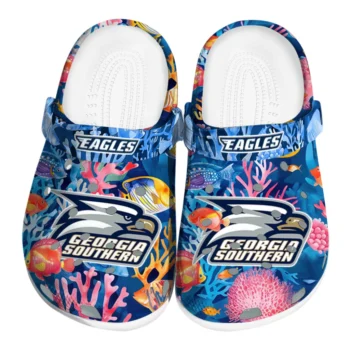 georgia southern eagles ocean wonders clogs best selling